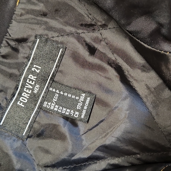 Forever21 yellow pullover Jacket | Size Small - Picture 4 of 5